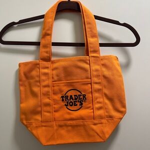 Trader Joe's mini Tote Orange
